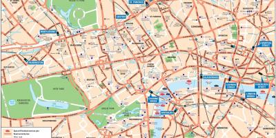 London city kaart